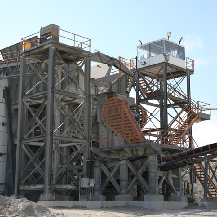 new aggregates processing plant