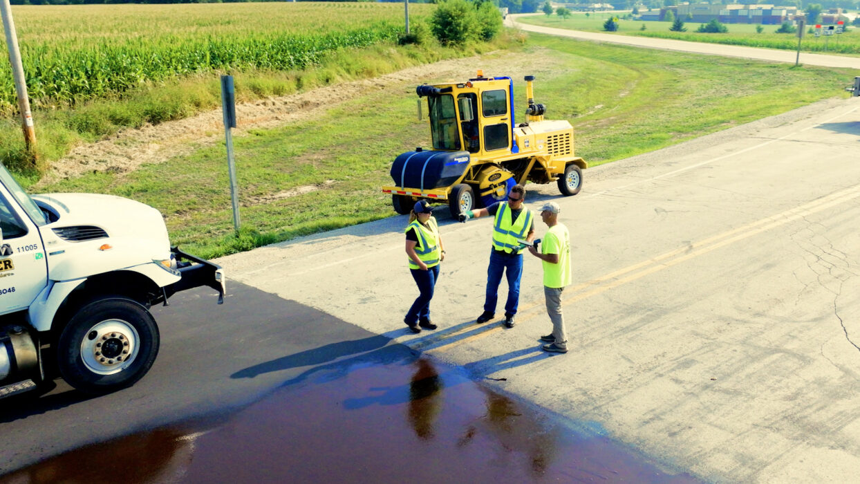 Evergreen Roadworks team members
